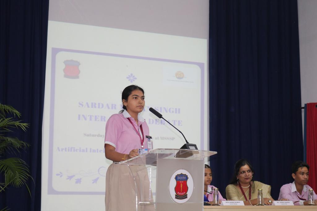 Top Patiala Schools Participate in Sardar Mohan Singh Inter-School Debate at Modern Senior Secondary School, Patiala